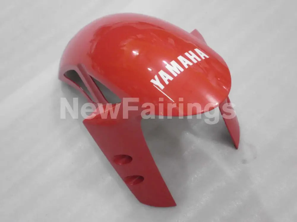 Pearl White and Red Black Factory Style - YZF-R1 12-14 Fairing Kit