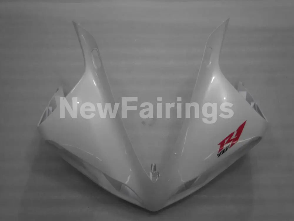 Pearl White and Red Black Factory Style - YZF-R1 12-14 Fairing Kit