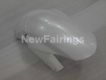 Cargar imagen en el visor de la galería, Pearl White with Black Decals Factory Style - GSX-R750 04-05 Fairing Kit
