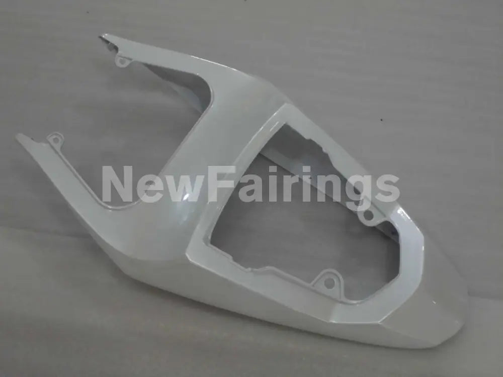 Pearl White with Black Decals Factory Style - GSX-R750 04-05 Fairing Kit
