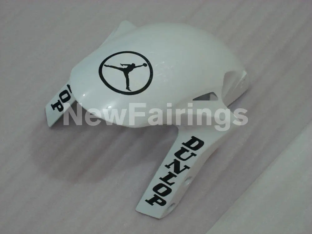 Pearl White and Black Jordan - CBR1000RR 06-07 Fairing Kit