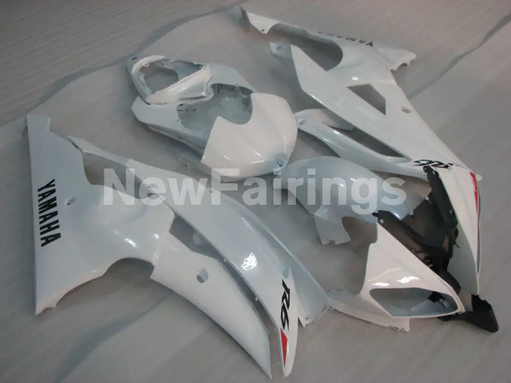 Pearl White Factory Style - YZF-R6 08-16 Fairing Kit