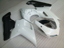 Pearl White and Matte Black Factory Style - Ducati 848/1098/1198 07-11 Fairing Kit