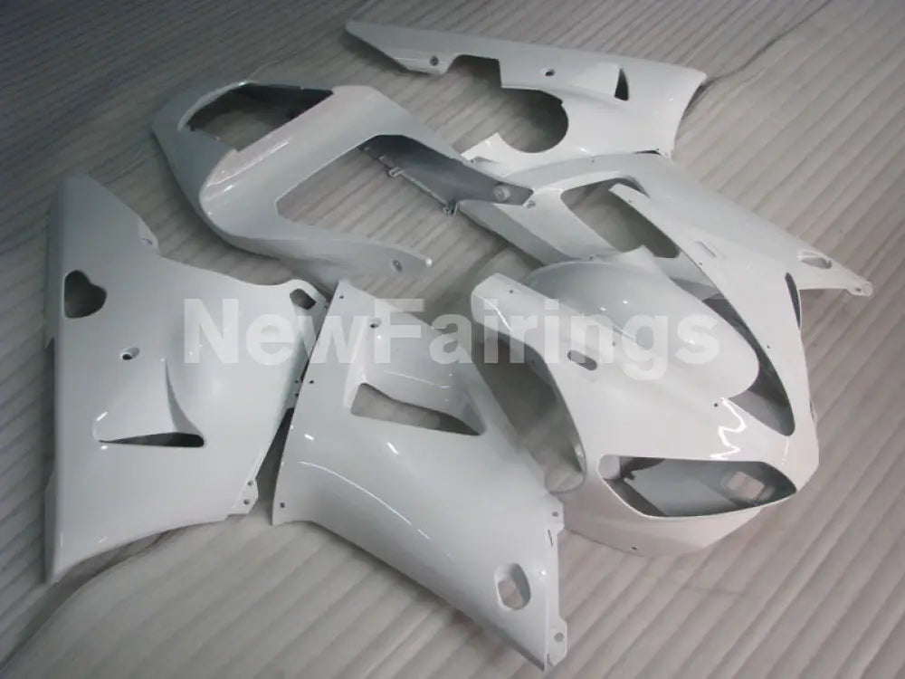 Pearl White No decals - YZF-R1 00-01 Fairing Kit