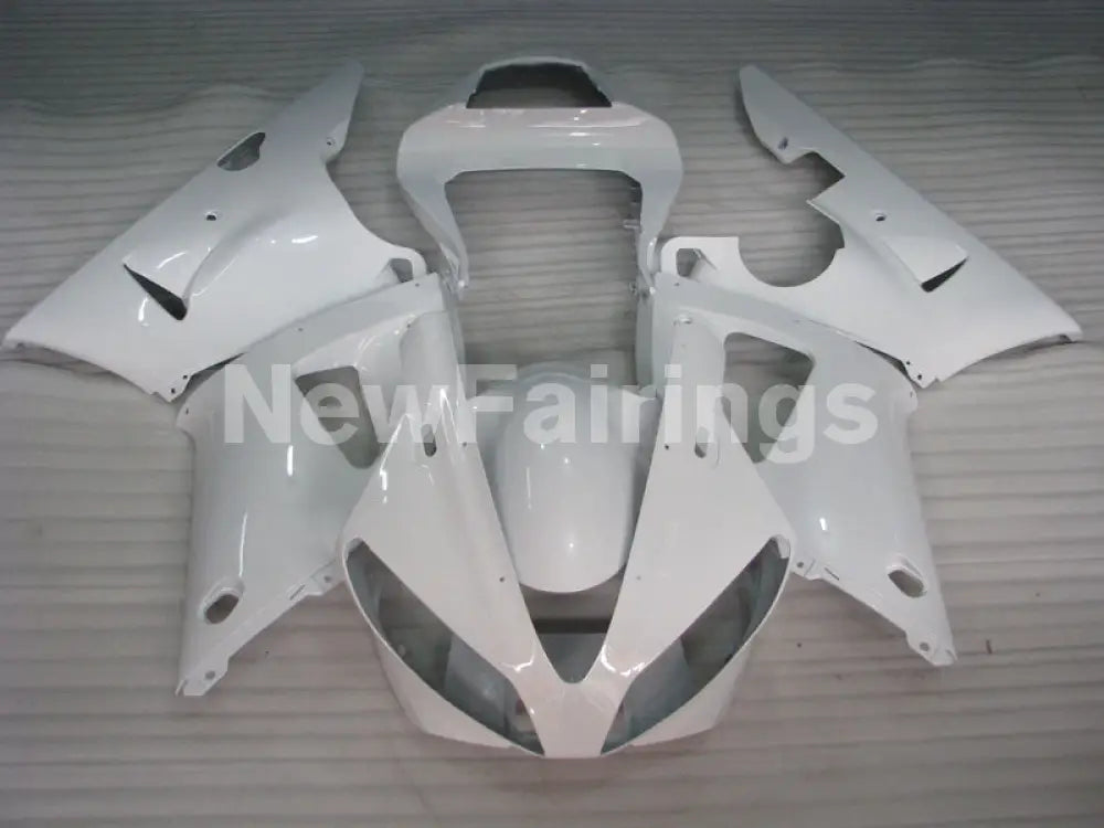 Pearl White No decals - YZF-R1 00-01 Fairing Kit