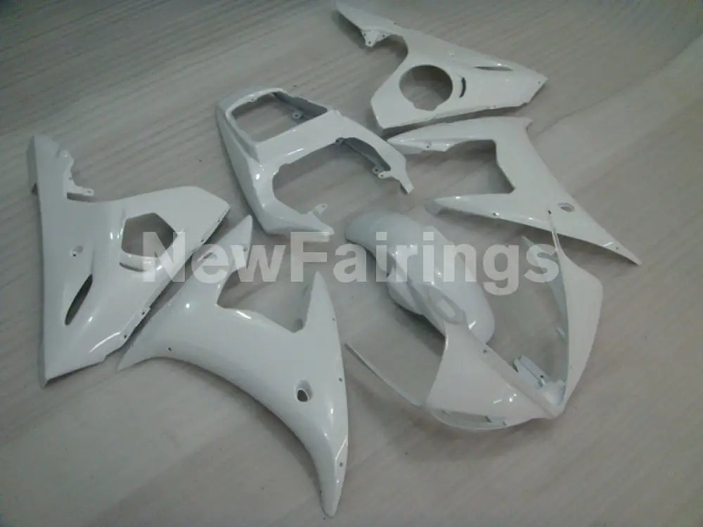 Pearl White No decals - YZF-R6 05 Fairing Kit