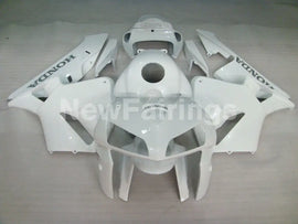Pearl White with silver decal Factory Style - CBR600RR 05-06 Fairing Kit