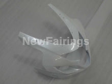Cargar imagen en el visor de la galería, Pearl White with Black Decals Factory Style - GSX-R600 04-05 Fairing Kit