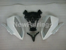 Cargar imagen en el visor de la galería, Pearl White with Black Stickers Factory Style - YZF-R6 08-16 Fairing Kit
