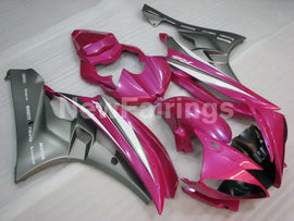 Pink and Grey Factory Style - YZF-R6 06-07 Fairing Kit