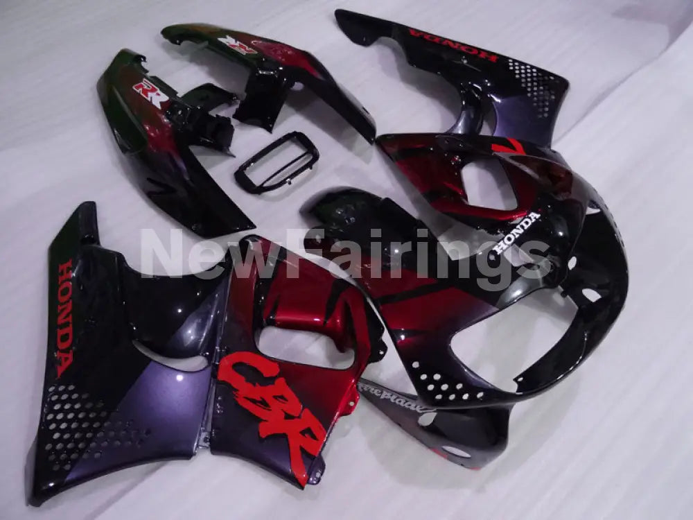 Purple and Red Black Factory Style - CBR 900 RR 94-95 Fairing Kit