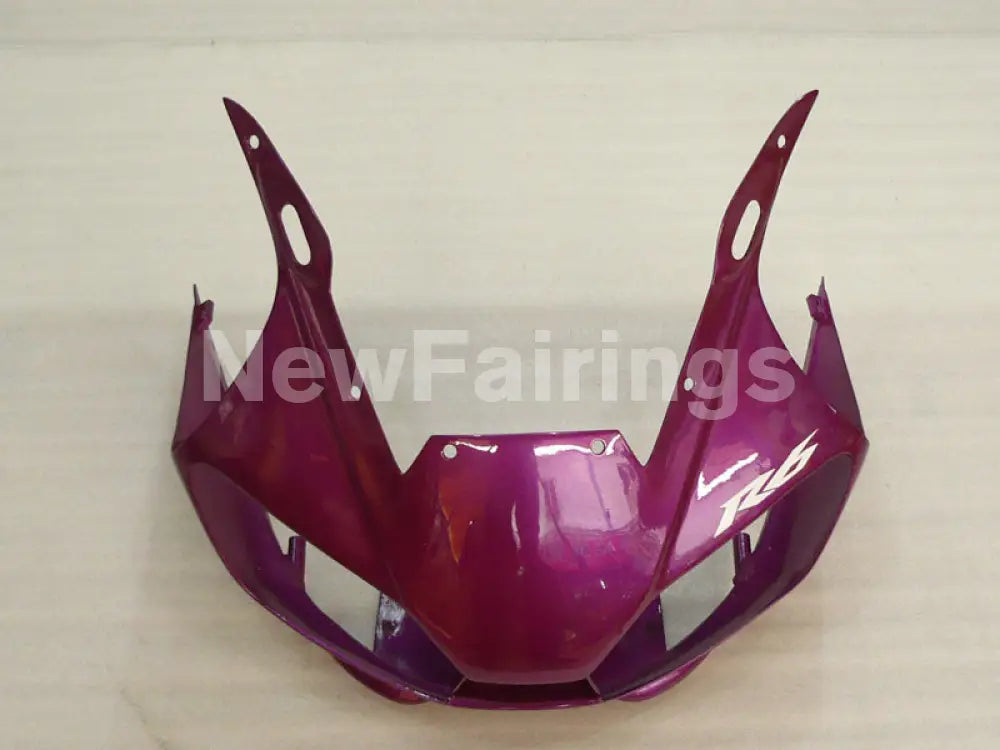 Purple and White Factory Style - YZF-R6 98-02 Fairing Kit
