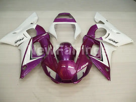 Purple and White Factory Style - YZF-R6 98-02 Fairing Kit