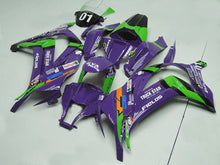Cargar imagen en el visor de la galería, Purple and Green TRICK STAR - NINJA ZX-10R 11-15 Fairing Kit