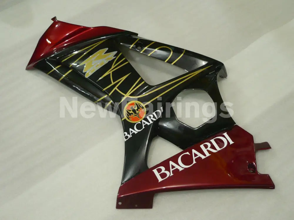 Red and Black BACARDI - GSX-R1000 07-08 Fairing Kit