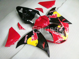 Red and Black Red Bull - YZF-R1 12-14 Fairing Kit