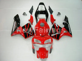 Red and Black Factory Style - CBR600RR 03-04 Fairing Kit