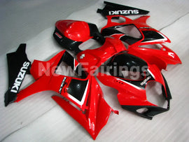 Red and Black Factory Style - GSX-R1000 07-08 Fairing Kit