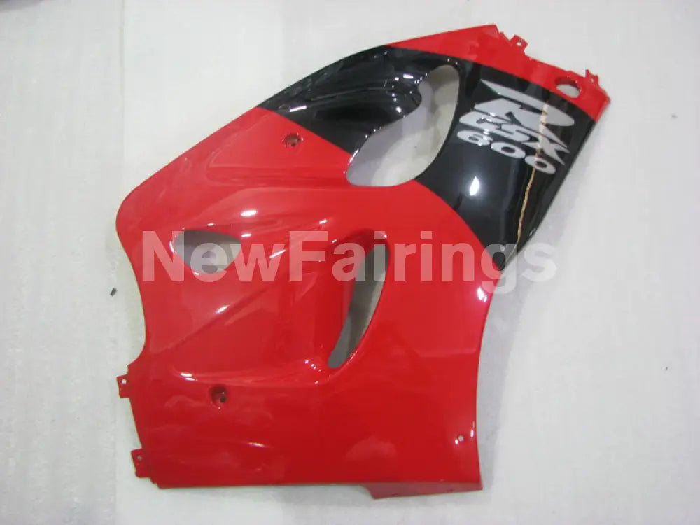 Red and Black Factory Style - GSX-R600 96-00 Fairing Kit