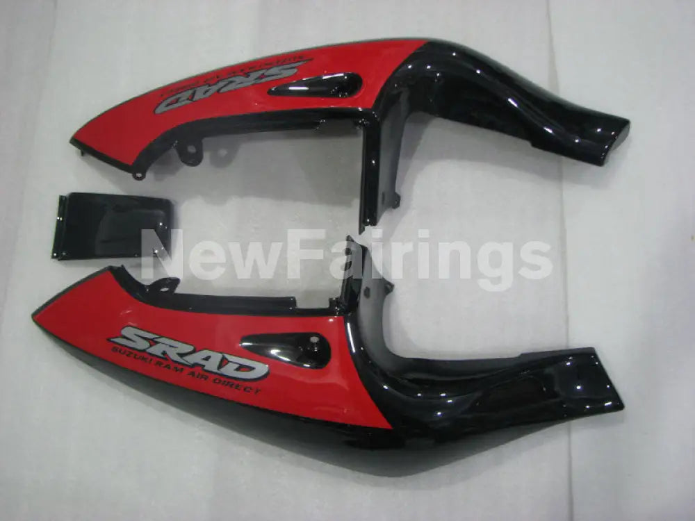 Red and Black Factory Style - GSX-R600 96-00 Fairing Kit