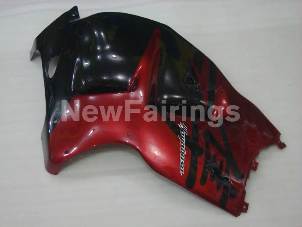 Red and Black Factory Style - GSX1300R Hayabusa 99-07 Fairing Kit