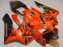 Cargar imagen en el visor de la galería, Red and Black Fire - CBR600RR 03-04 Fairing Kit