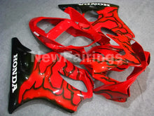 Cargar imagen en el visor de la galería, Red and Black Flame - CBR600 F4i 01-03 Fairing Kit