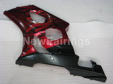 Cargar imagen en el visor de la galería, Red and Black Flame - GSX-R1000 03-04 Fairing Kit
