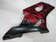 Cargar imagen en el visor de la galería, Red and Black Flame - GSX-R1000 03-04 Fairing Kit