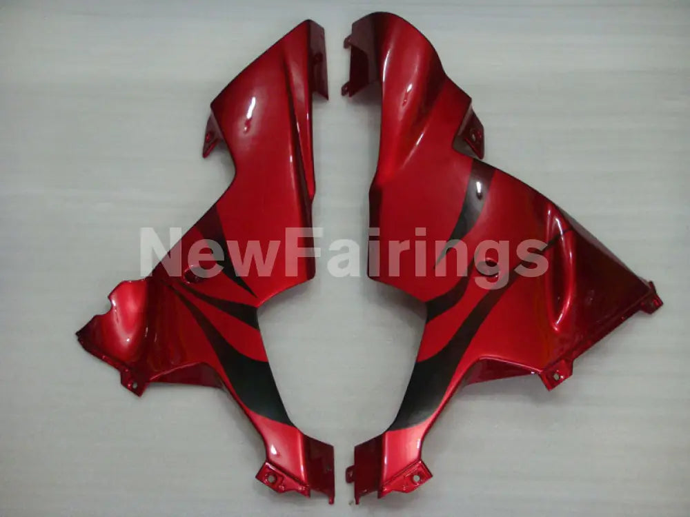 Red and Black Flame - YZF-R1 02-03 Fairing Kit