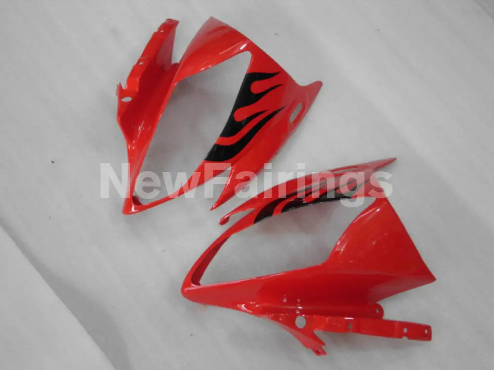 Red and Black Flame- YZF-R6 06-07 Fairing Kit