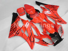Cargar imagen en el visor de la galería, Red and Black Flame- YZF-R6 06-07 Fairing Kit