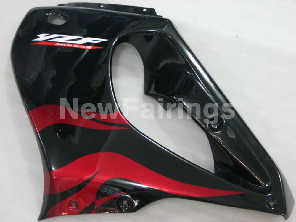 Red and Black Flame - YZF1000R Thunderace 96-05 Fairing Kit