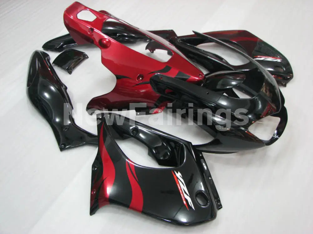Red and Black Flame - YZF1000R Thunderace 96-05 Fairing Kit