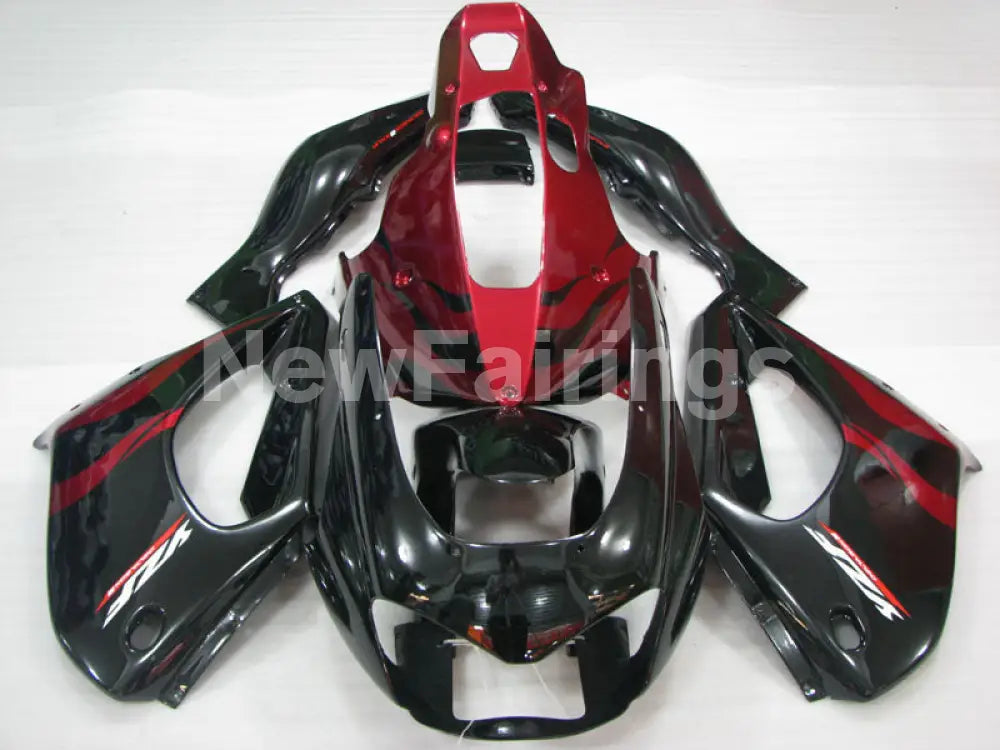 Red and Black Flame - YZF1000R Thunderace 96-05 Fairing Kit