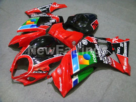 Red and Black Green Yoshimura - GSX-R1000 07-08 Fairing Kit