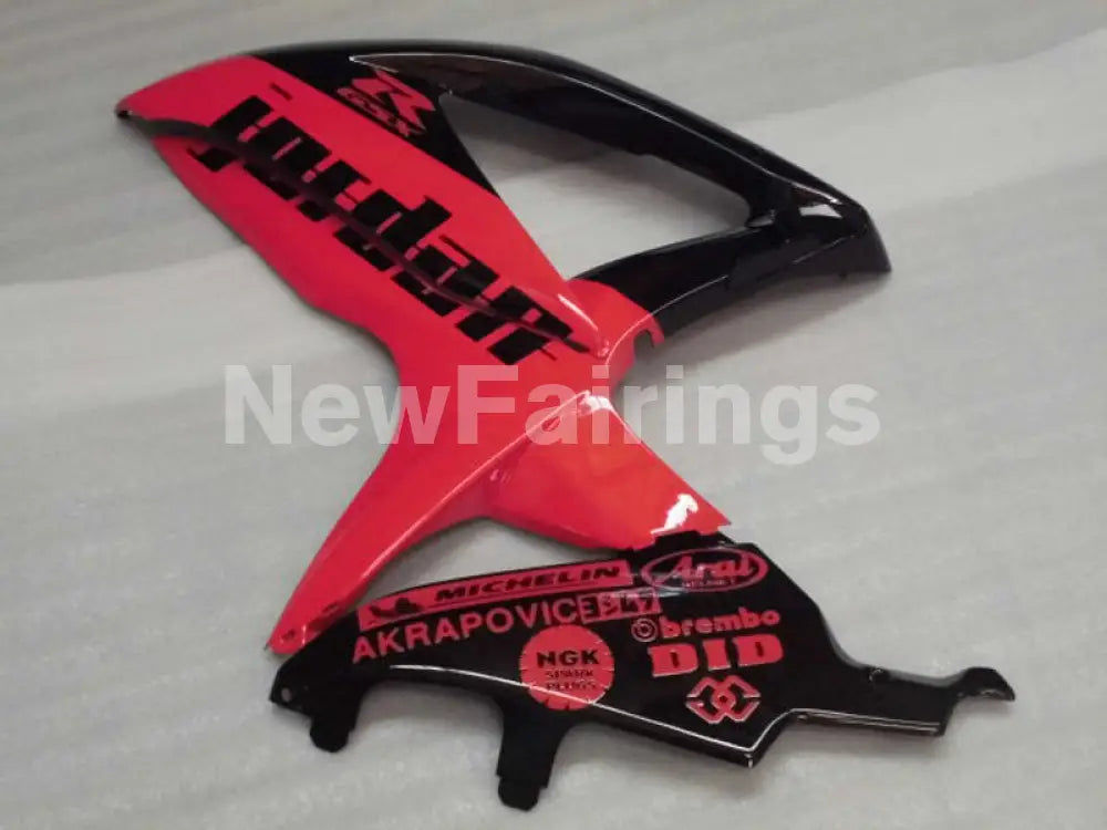 Red and Black Jordan - GSX-R750 08-10 Fairing Kit
