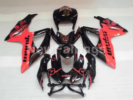 Red and Black Jordan - GSX-R750 08-10 Fairing Kit