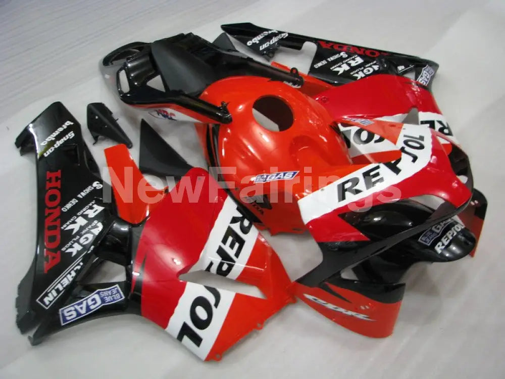 Red and Black Repsol - CBR600RR 03-04 Fairing Kit