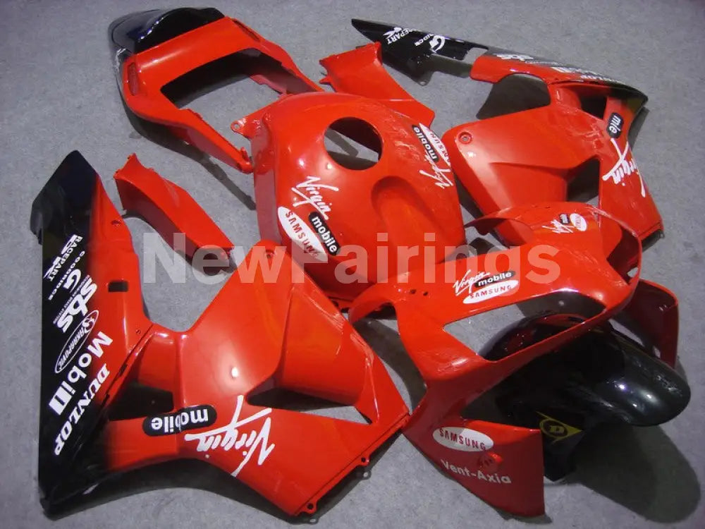 Red and Black Samsung Mobile - CBR600RR 03-04 Fairing Kit