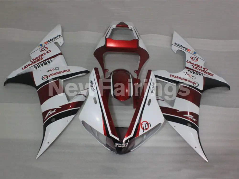 Red and Black Santander - YZF-R1 02-03 Fairing Kit