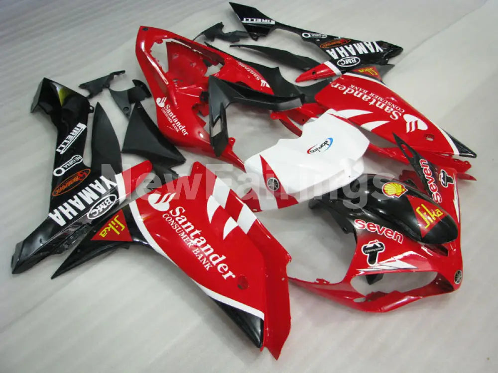 Red and Black Santander - YZF-R1 07-08 Fairing Kit