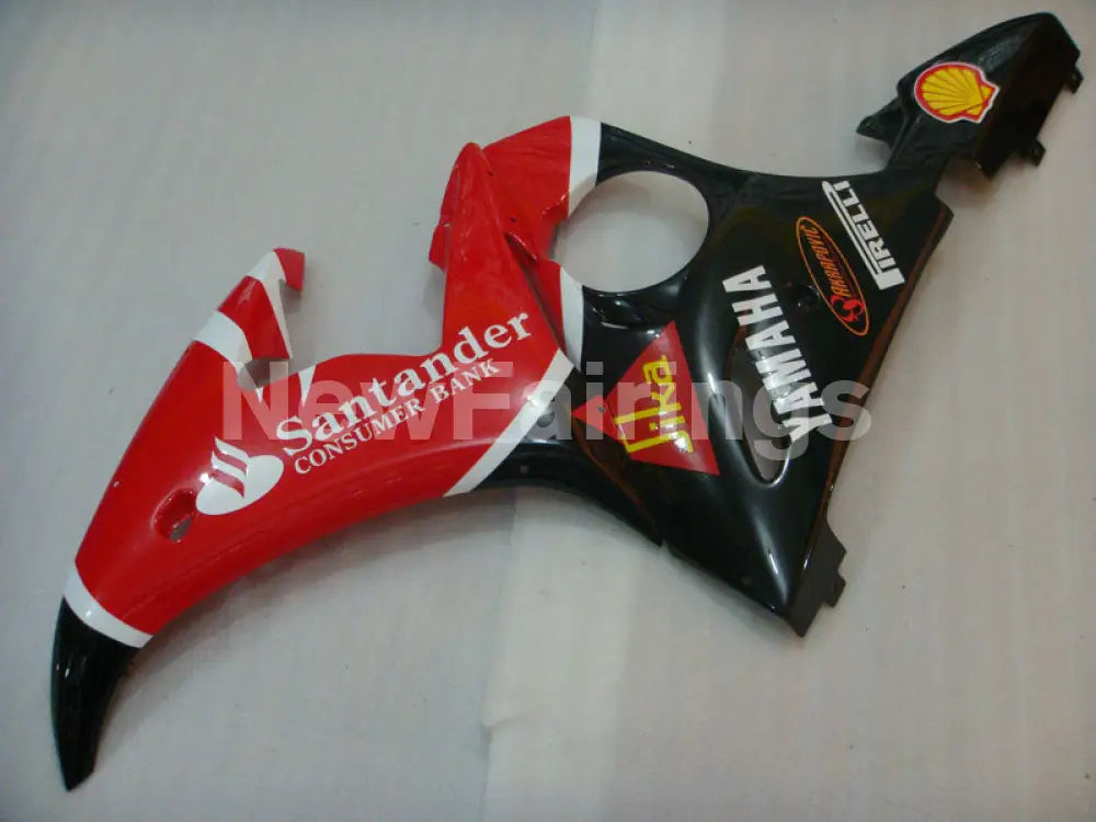 Red and Black Santander - YZF-R6 05 Fairing Kit