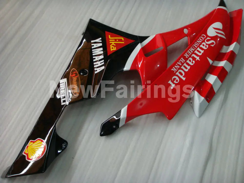 Red and Black Santander - YZF-R6 06-07 Fairing Kit