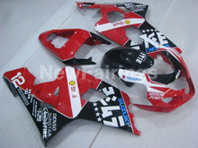 Cargar imagen en el visor de la galería, Red and Black White Factory Style - GSX-R750 04-05 Fairing Kit