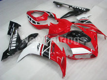 Cargar imagen en el visor de la galería, Red and Black White Factory Style - YZF-R1 04-06 Fairing Kit
