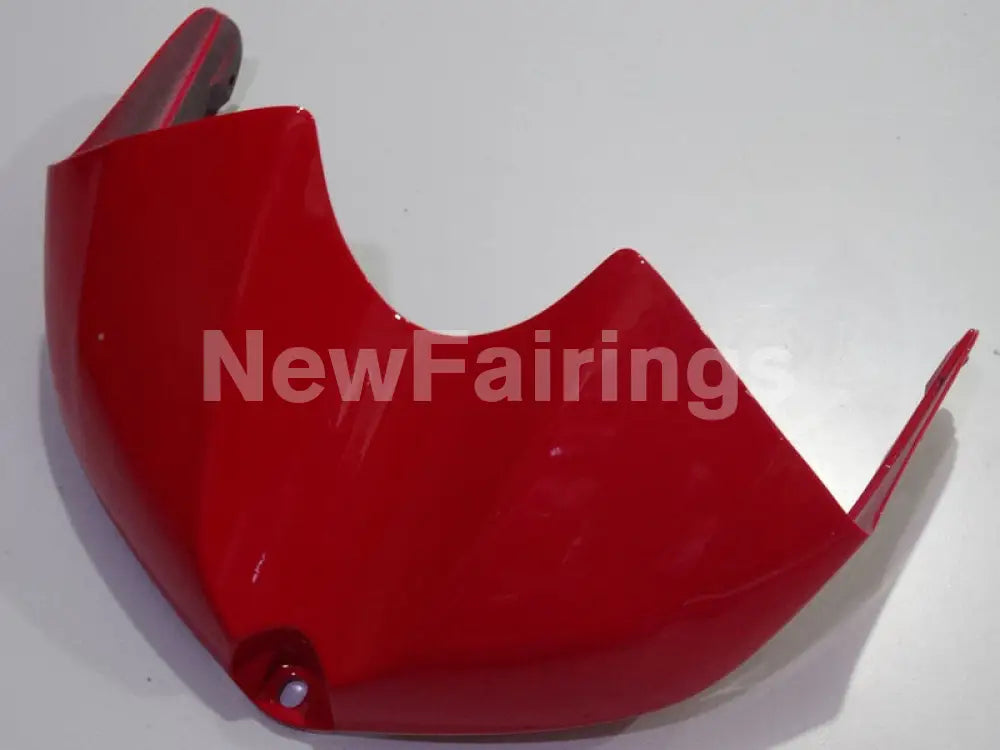 Red and Black White Factory Style - YZF-R6 08-16 Fairing Kit
