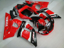 Cargar imagen en el visor de la galería, Red and Black White Factory Style - YZF-R6 98-02 Fairing Kit