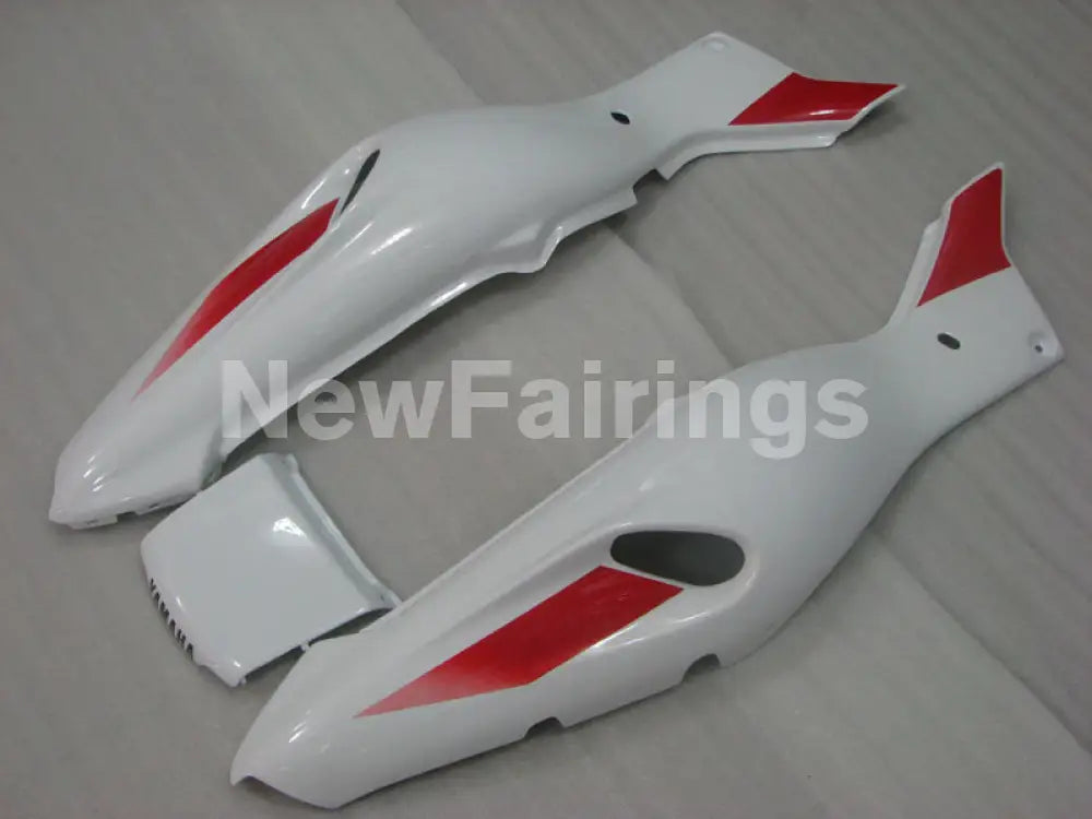 Red and Black White Factory Style - YZF1000R Thunderace 96-05 Fairing Kit