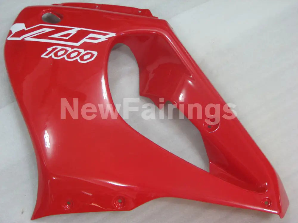 Red and Black White Factory Style - YZF1000R Thunderace 96-05 Fairing Kit